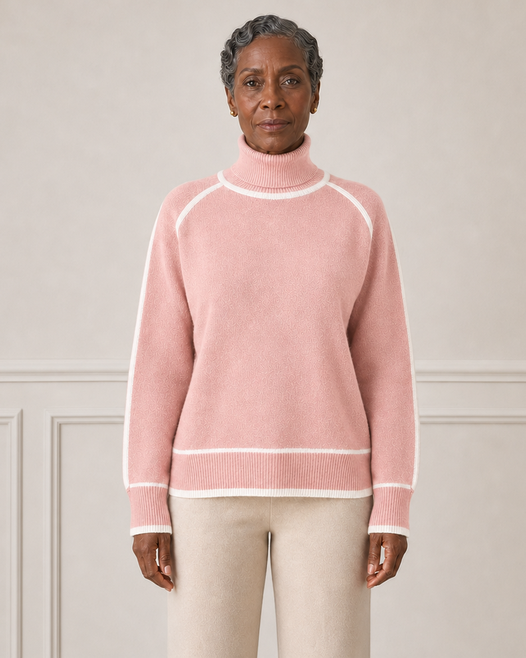 Dames coltrui met contrast