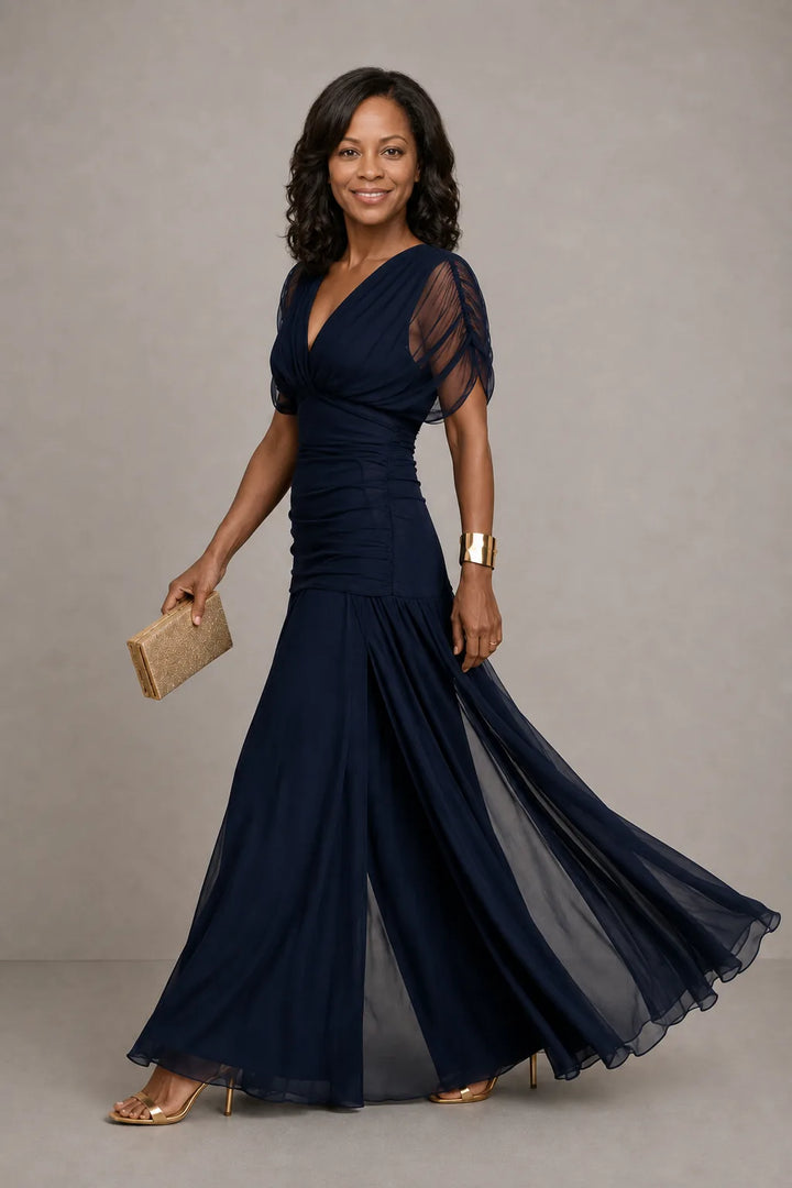 Ifunanya | Pleated Flowing Dress