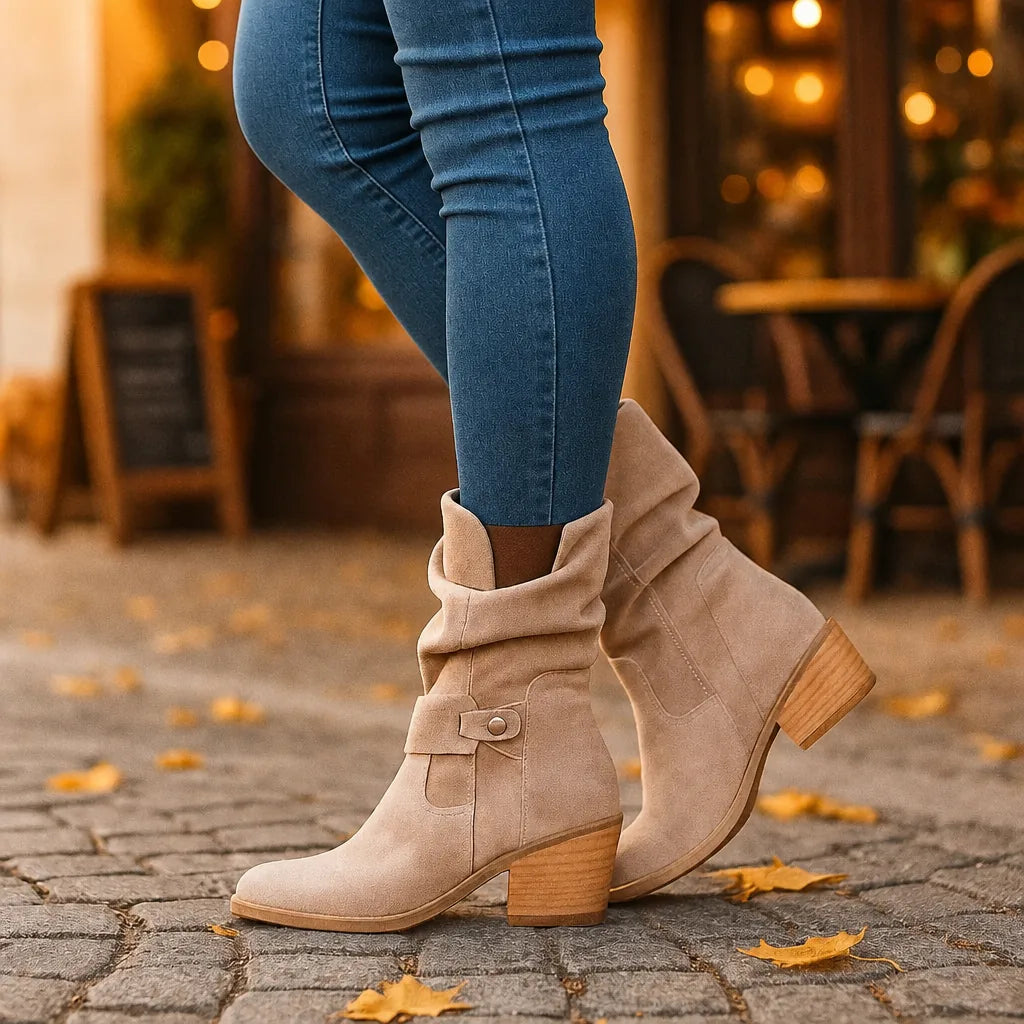 Kine | Suede Comfort Boots