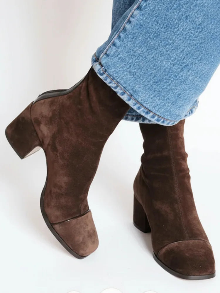 Ramata | Suede Comfort Boots