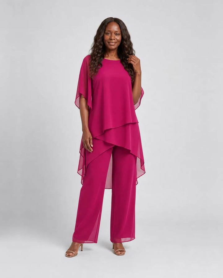 Roxina | Elegant Evening Party Pant Set