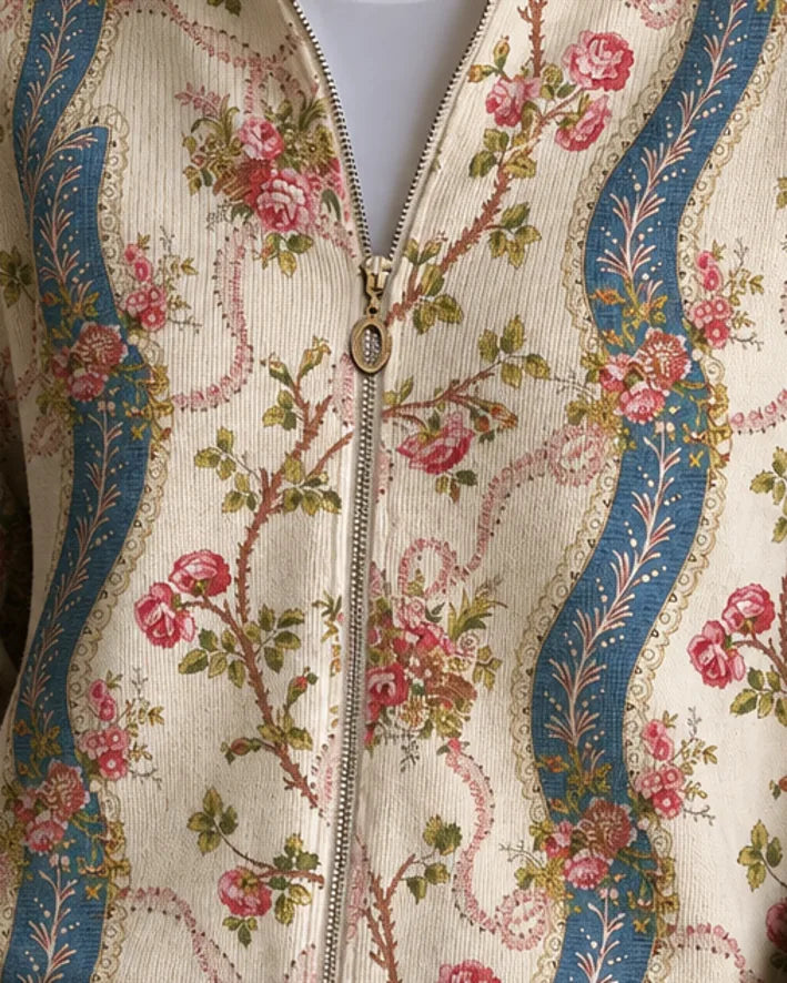 Eulalia | Climbing Rose Ribbon Cardigan