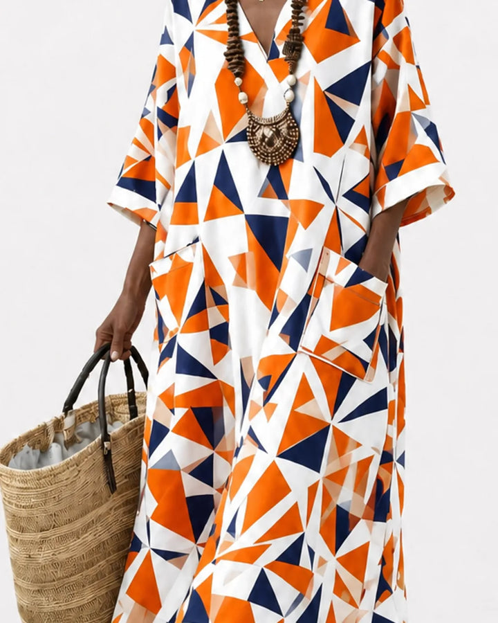 Ifeoma | Resort Kaftan Maxi Dress