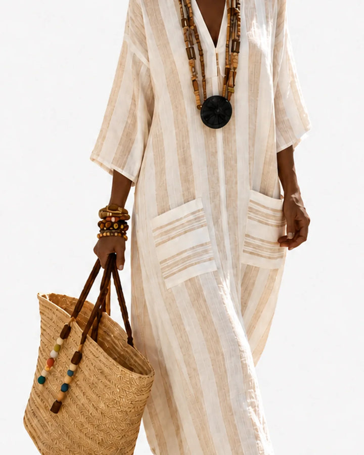 Wangu | Resort Kaftan Maxi Dress