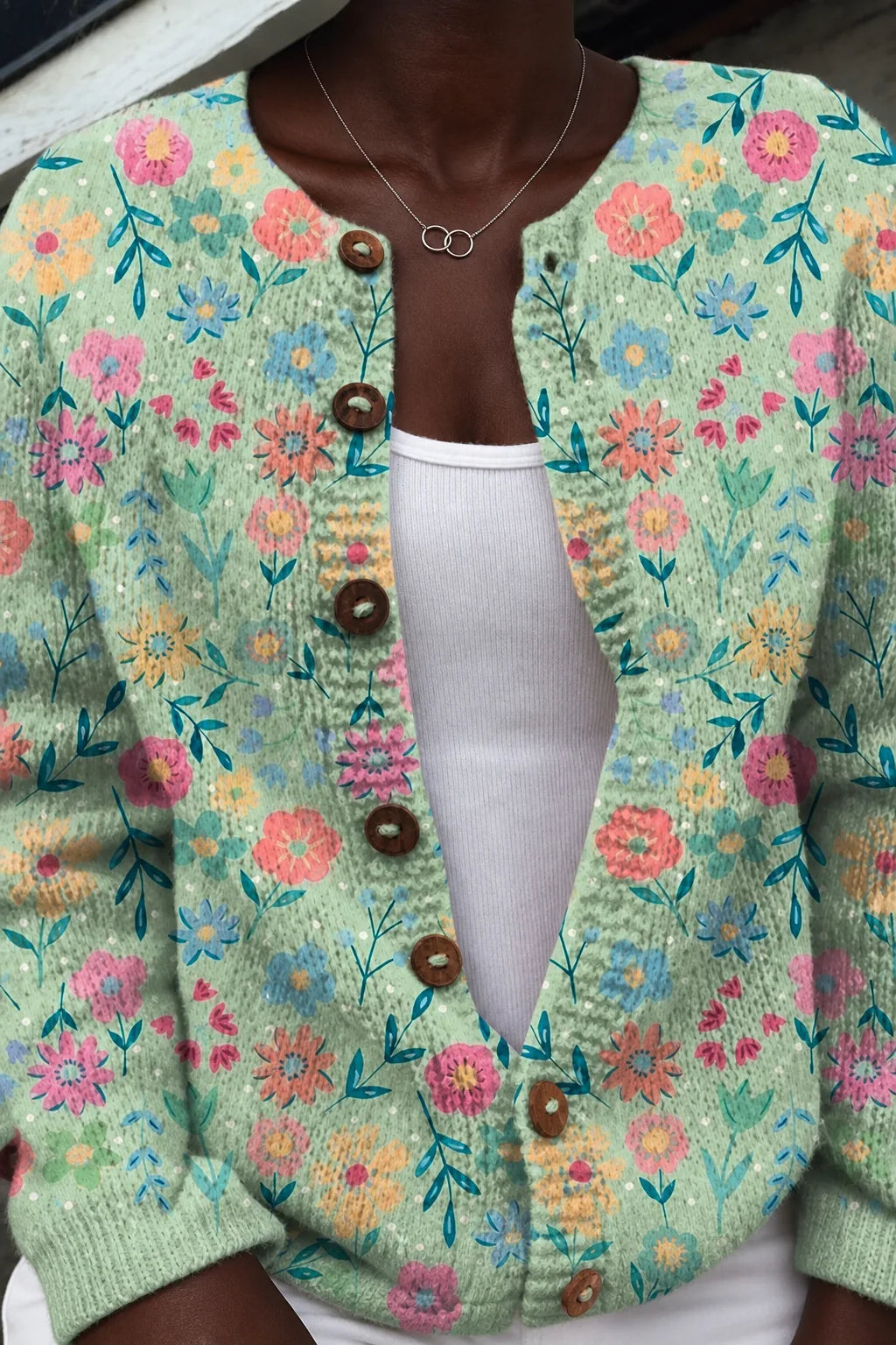Foxfield | Women's Vintage Floral Cardigan