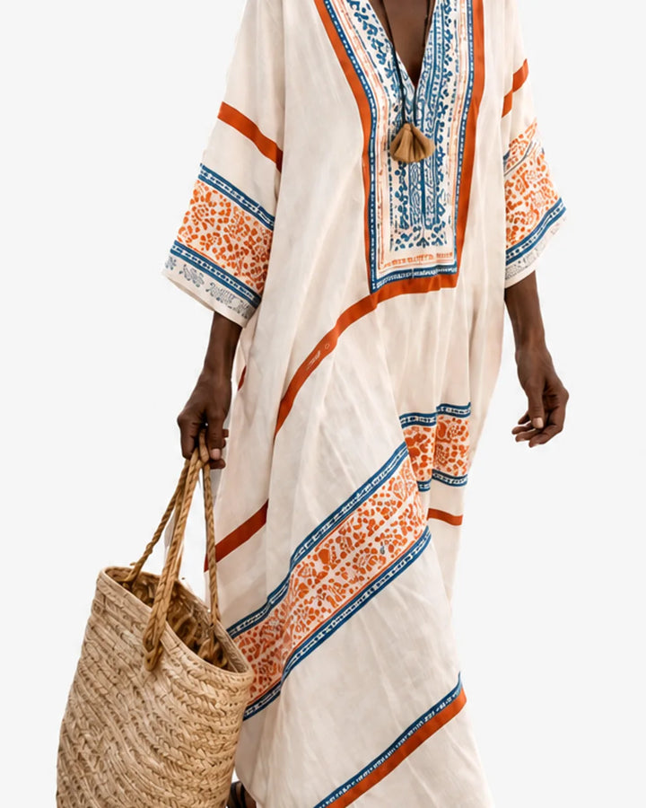Aziza | Resort Kaftan Maxi Dress
