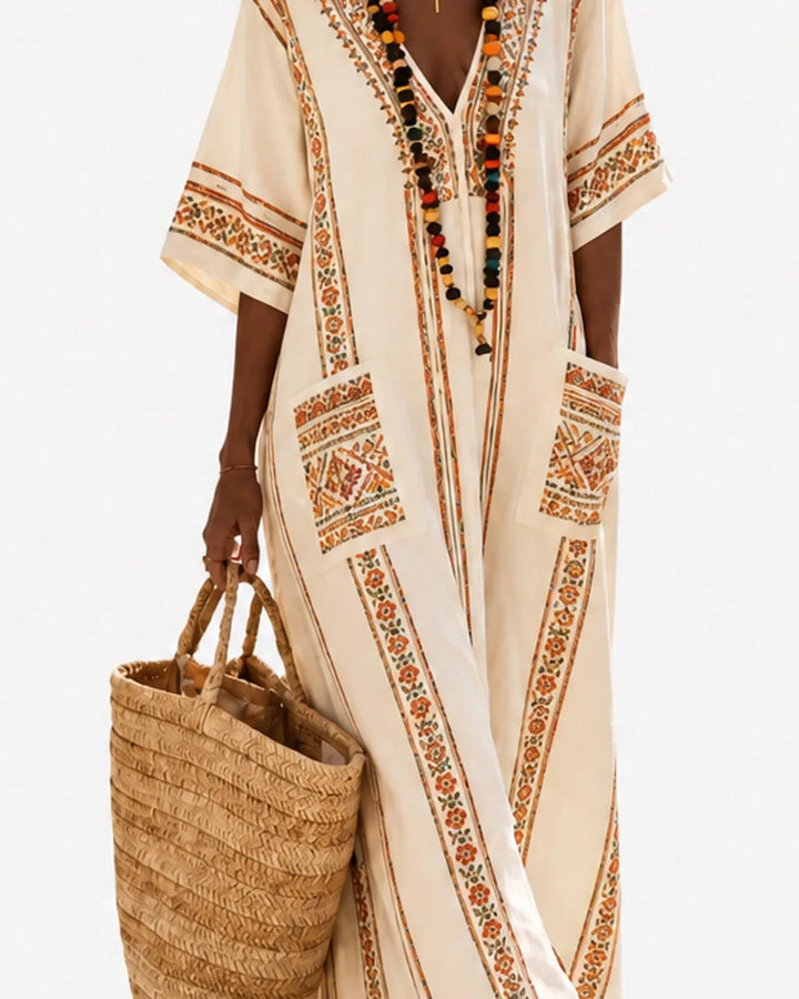 Bolanle | Resort Kaftan Maxi Dress