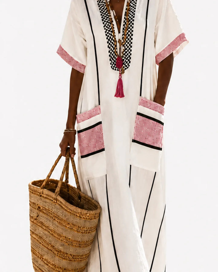 Vashti | Resort Kaftan Maxi Dress