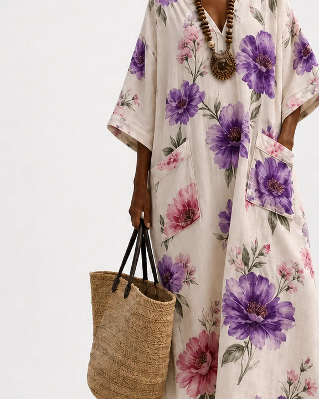 Jendayi | Resort Kaftan Maxi Dress