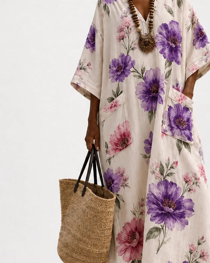 Jendayi | Resort Kaftan Maxi Dress