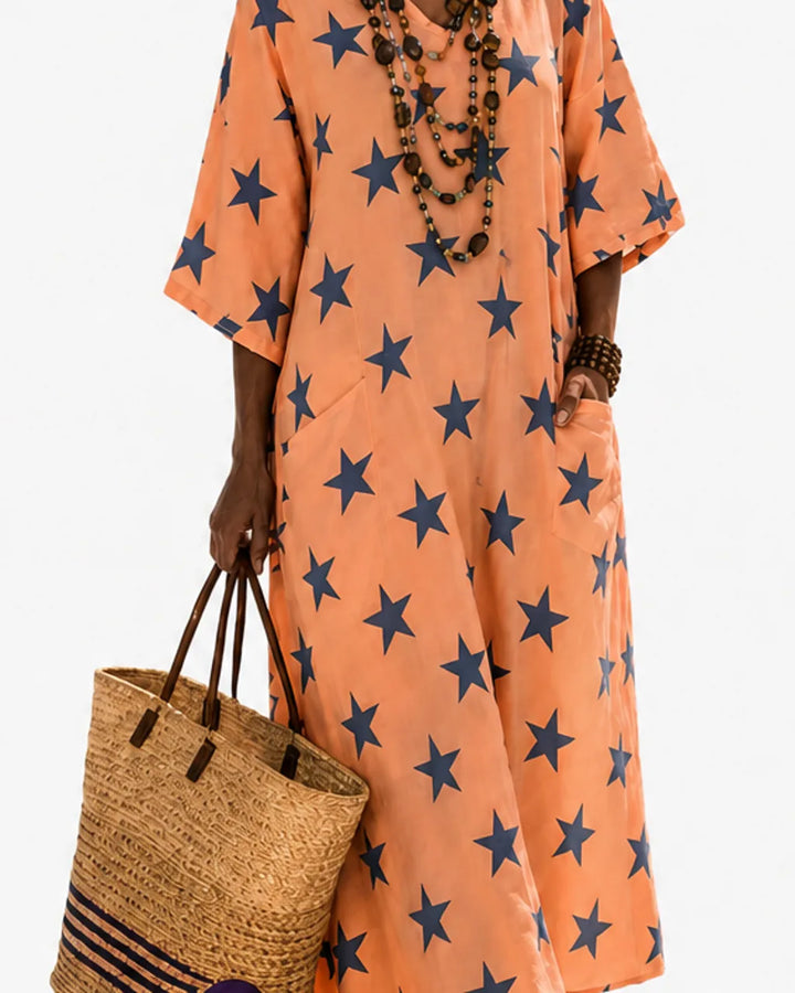 Khadija | Resort Kaftan Maxi Dress