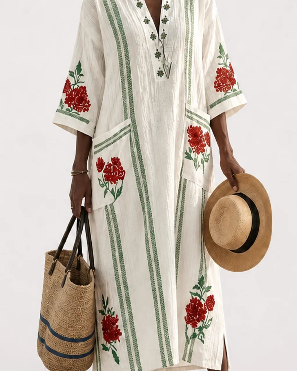 Chiluba | Resort Kaftan Maxi Dress
