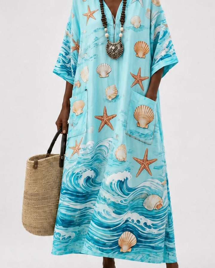 Kadiatou | Resort Kaftan Maxi Dress