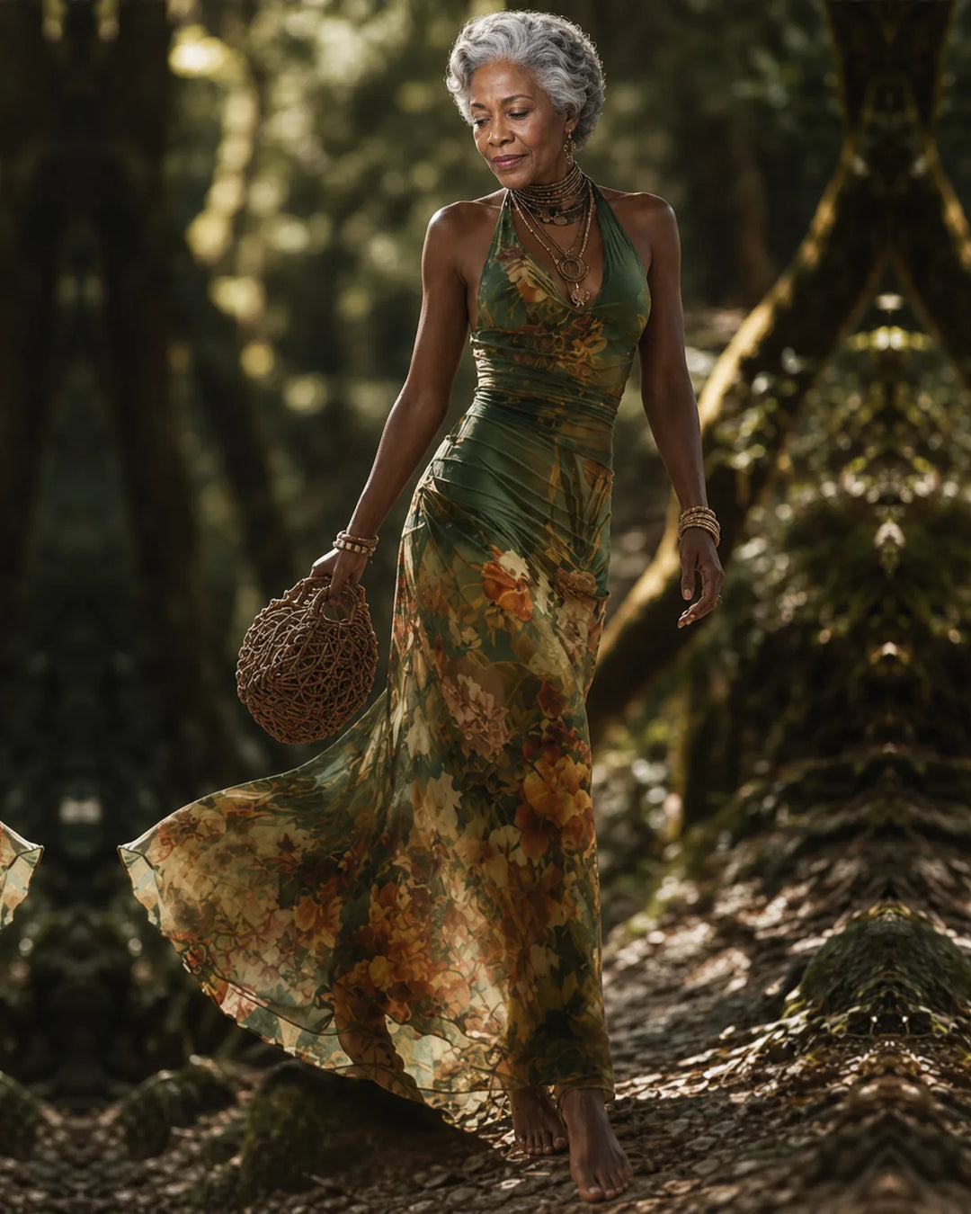 Shea | Floral Maxi Dress