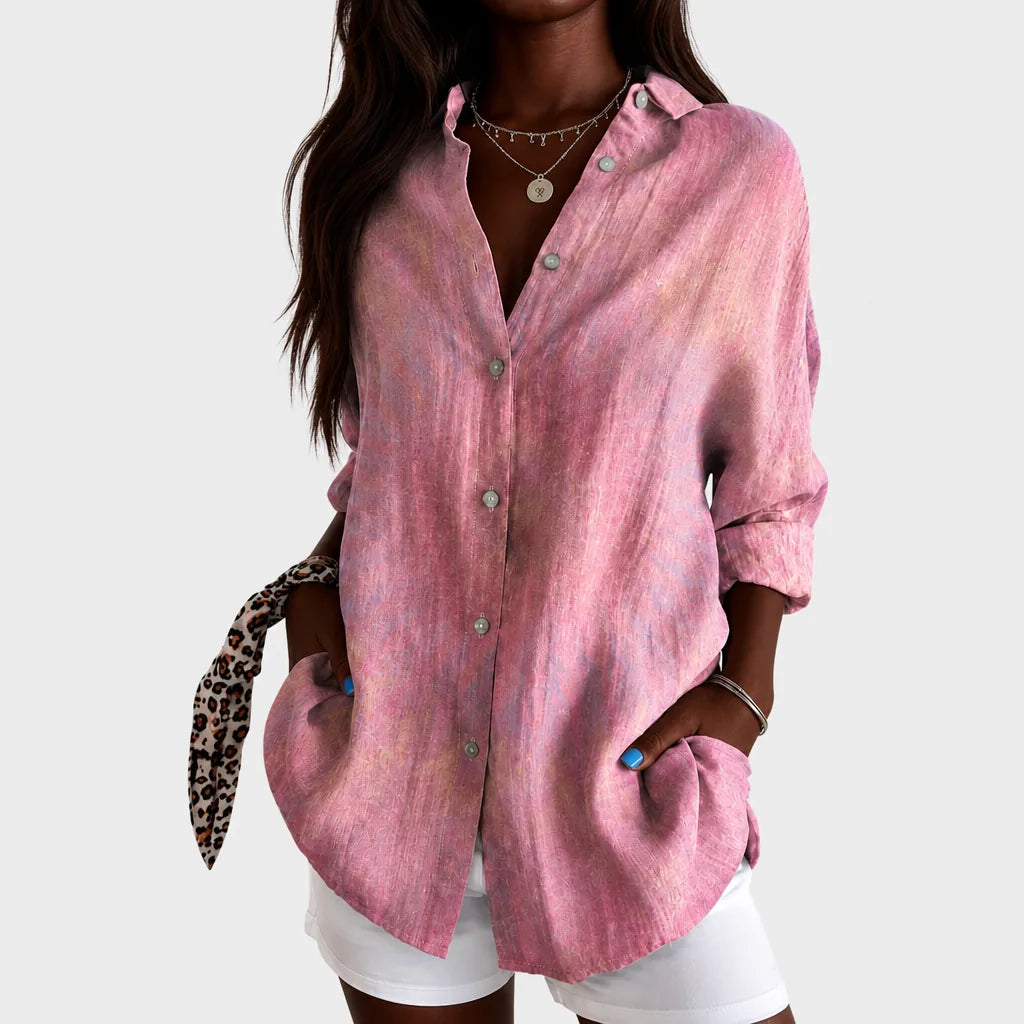 Aaliyah | Blush Whisper Everyday Blouse