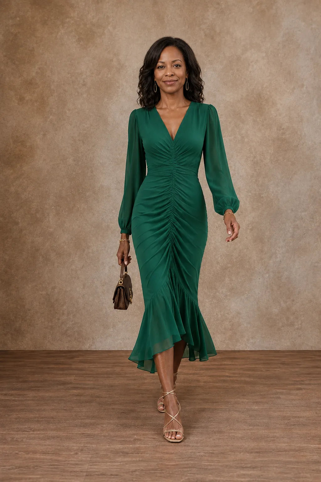 Lami | Satin Mermaid Maxi Dress