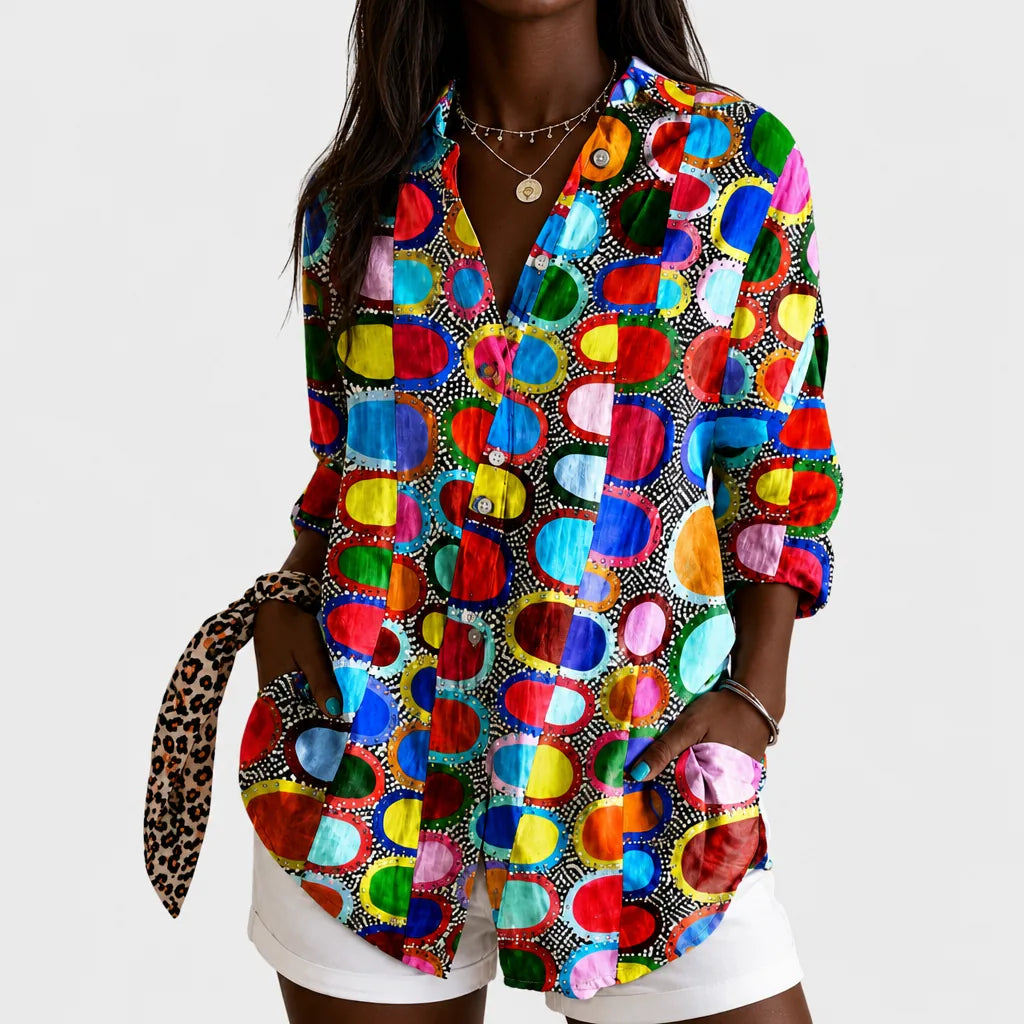 Ebele | Confetti Circle Joy Blouse