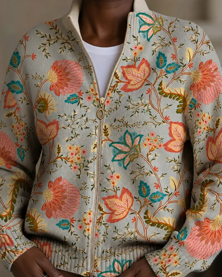 Xanthe | Vintage Floral Garden Print