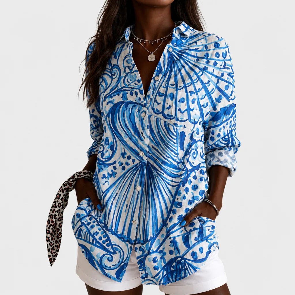 Winta | Seaside Shell Print Shirt