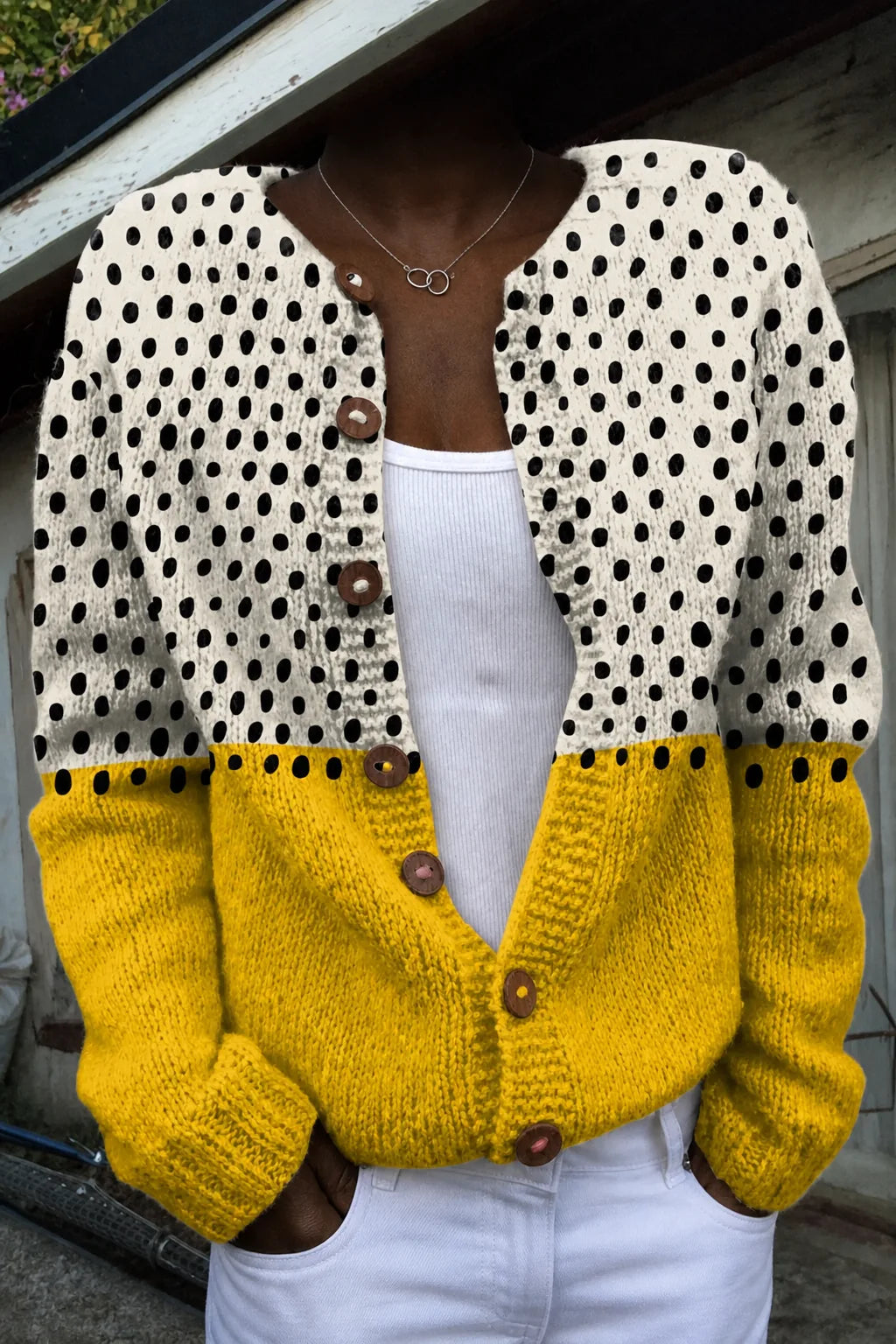 Junella | Vintage Knit Cardigan Sweater