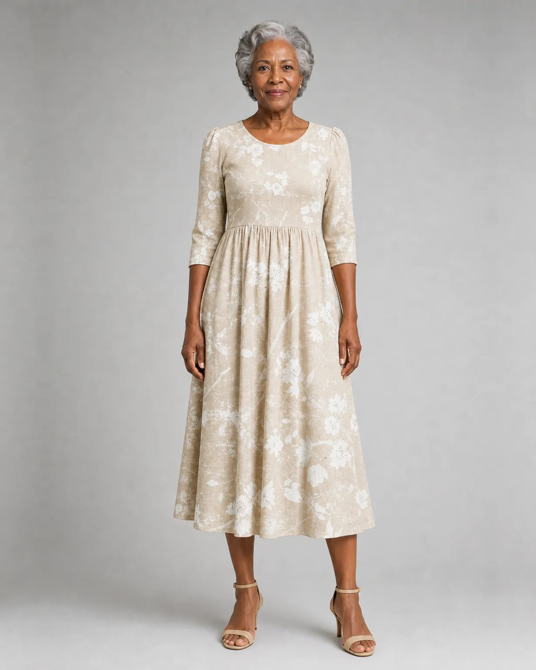 Thema | Soft Meadow Blossom Everyday Midi Dress