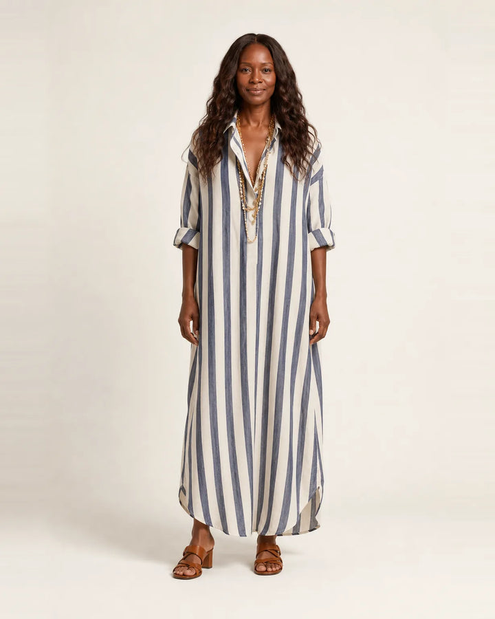Carra | Striped Maxi Dress — Default