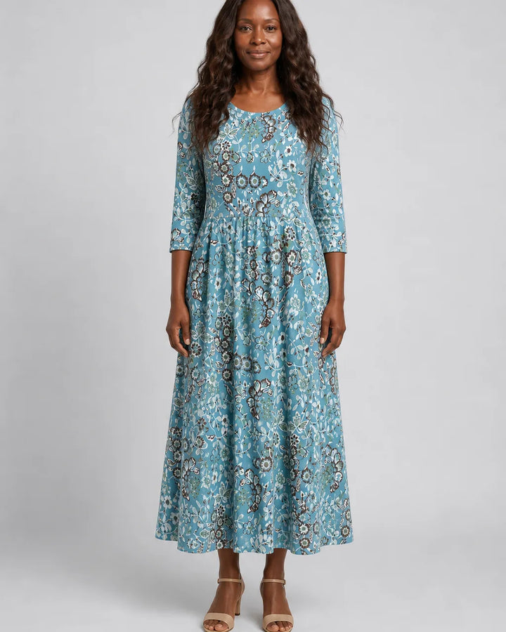 Layla | Coastal Garden Pocket Maxi Dress