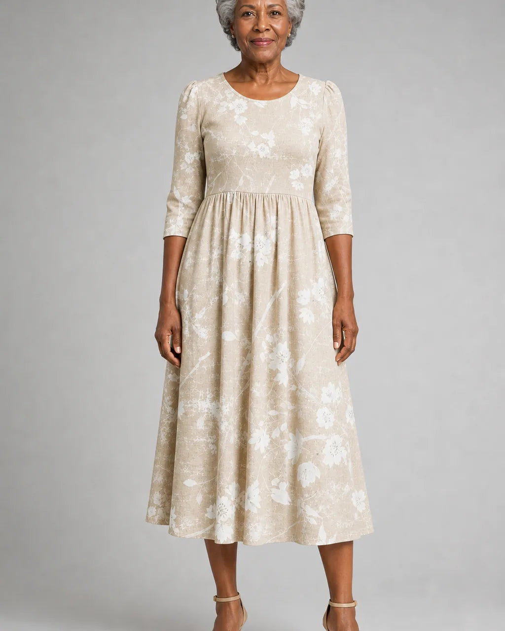 Thema | Soft Meadow Blossom Everyday Midi Dress