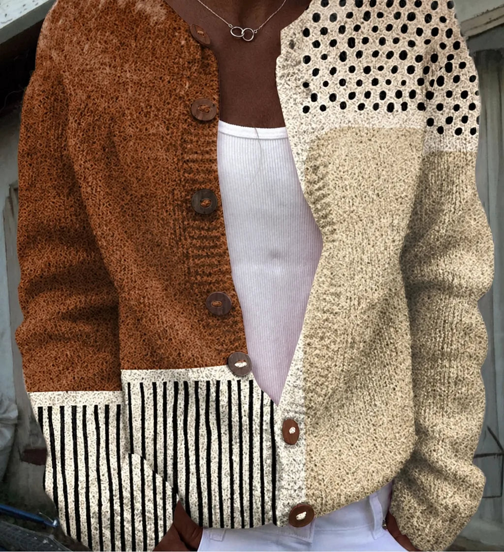 Eloise | Vintage Knit Cardigan Sweater
