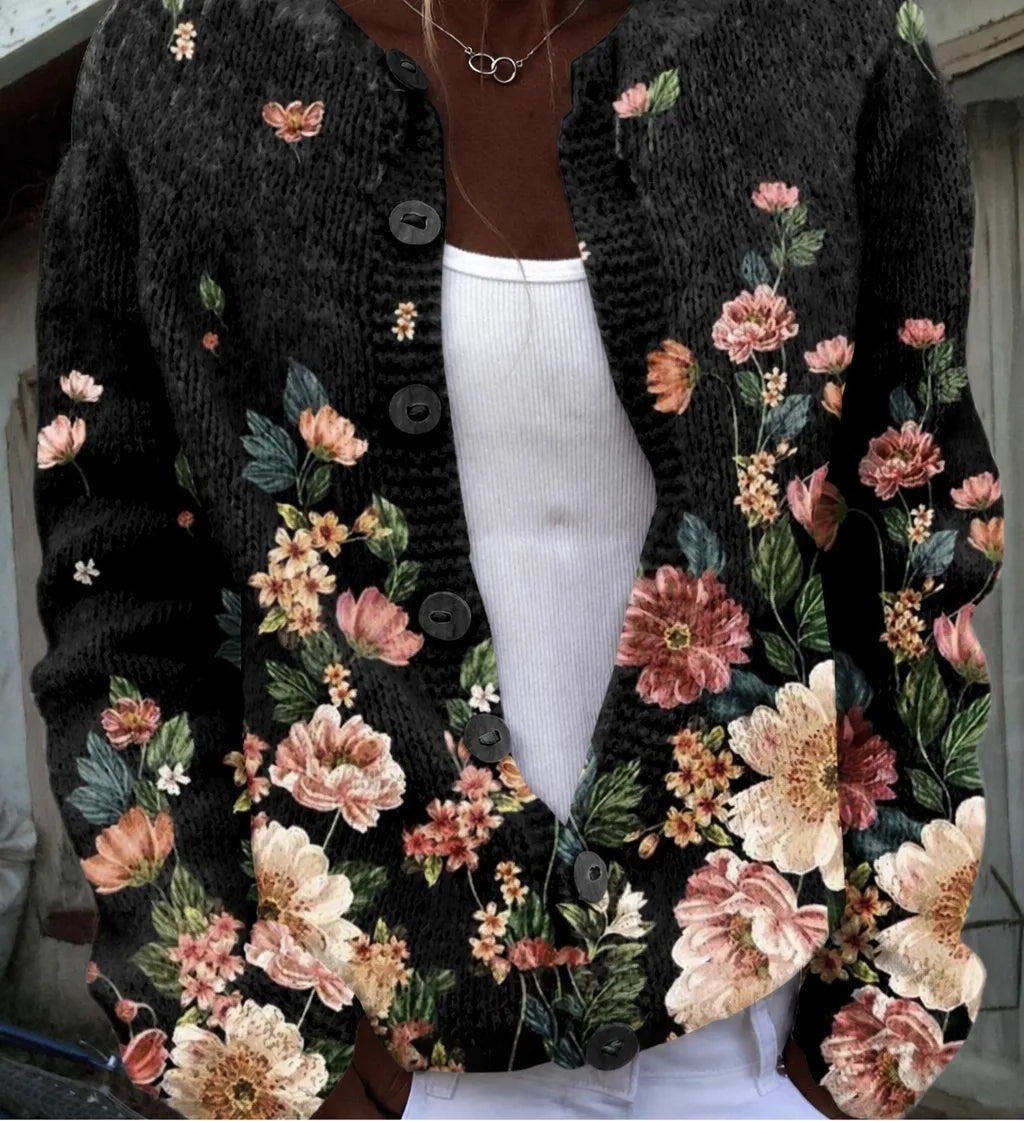 Kivara | Vintage Floral Cardigan