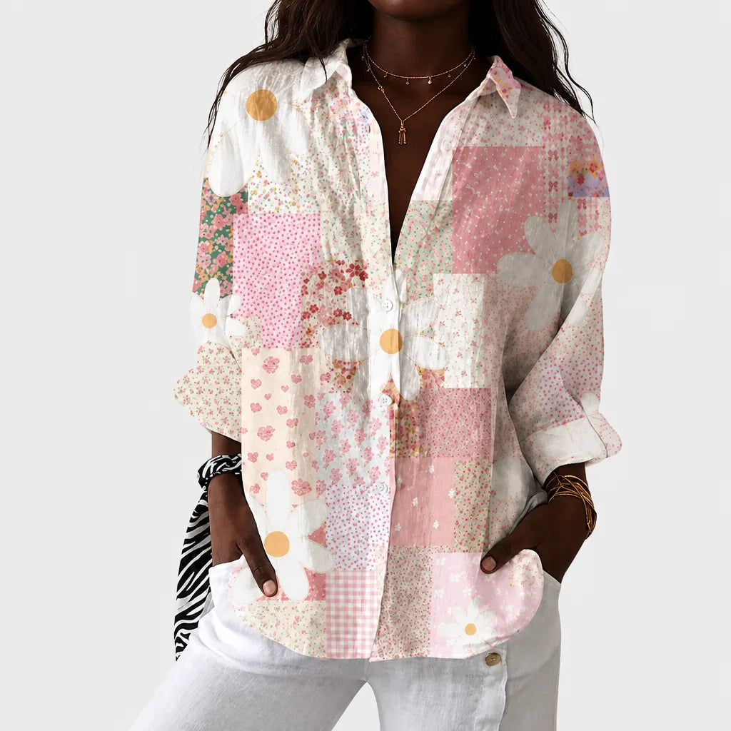Ceela | Light and Colorful Printed Blouse
