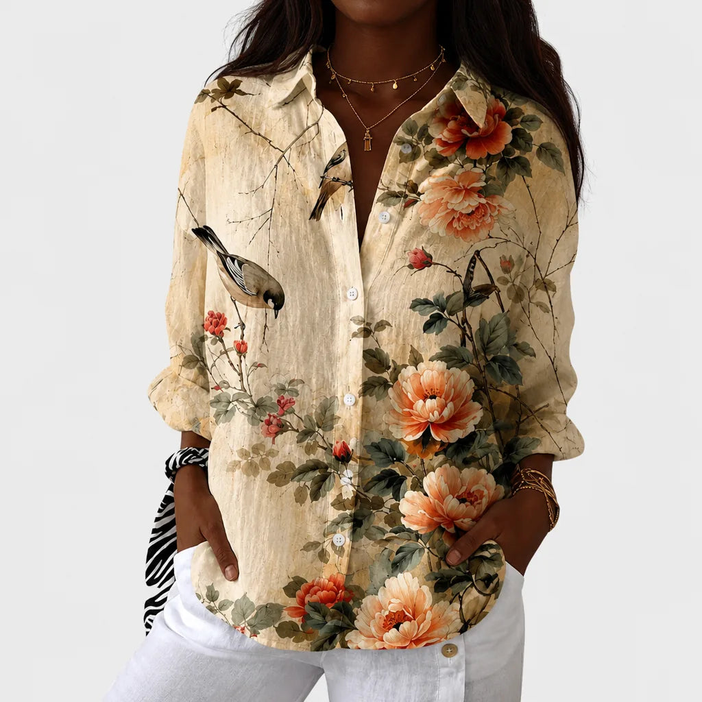 Kesse | Light and Colorful Blouse with Print