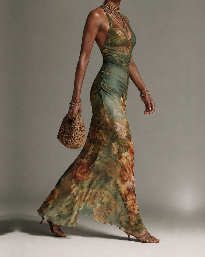 Shea | Floral Maxi Dress