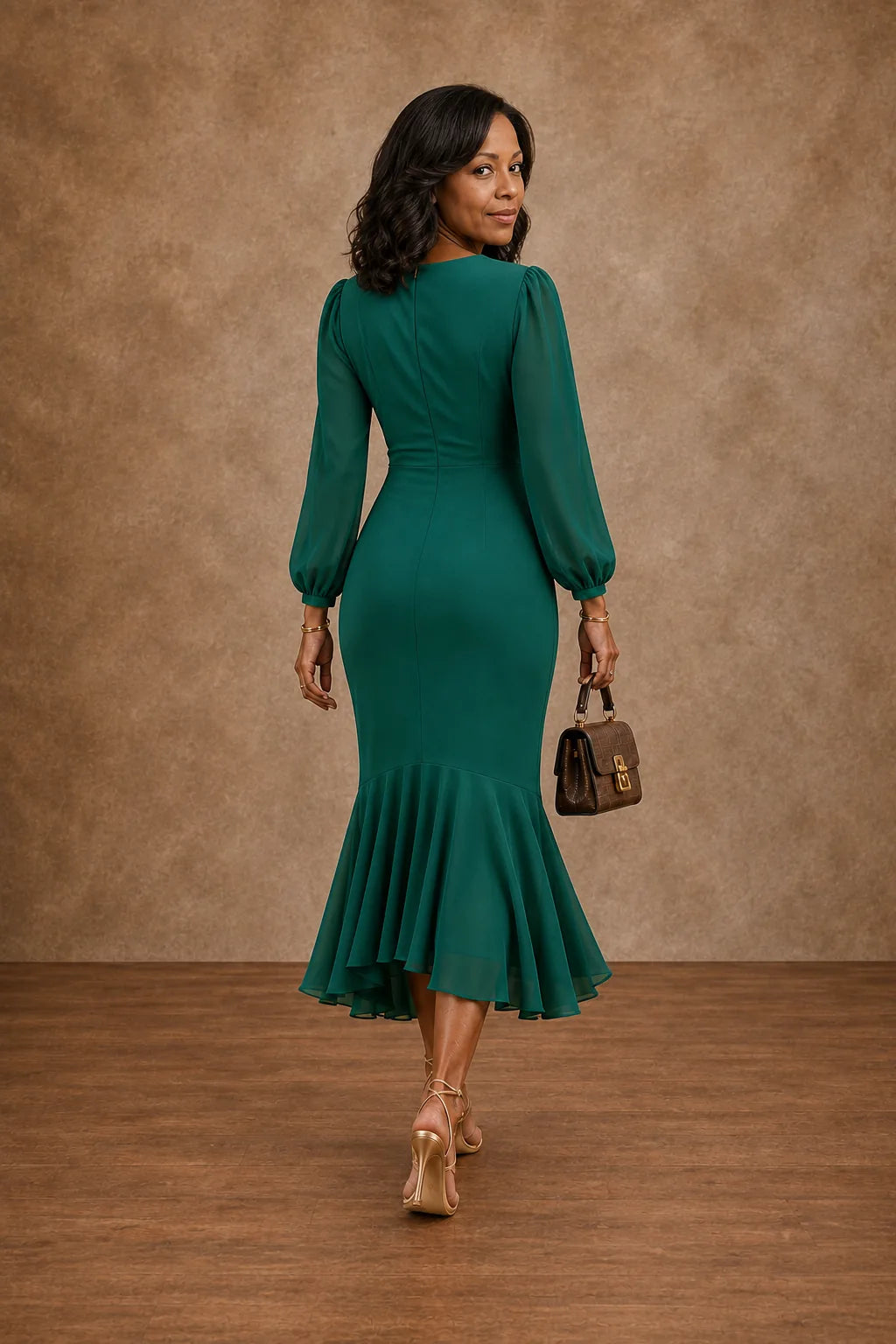 Lami | Satin Mermaid Maxi Dress