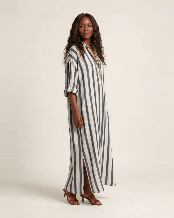 Carra | Striped Maxi Dress — Default