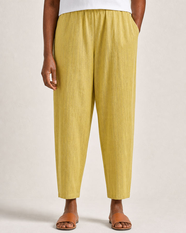 Deisre | Lightweight Elegant Pants — Yellow