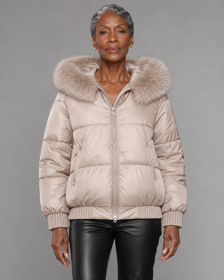 Dunia | Casual Hooded Thick Coat