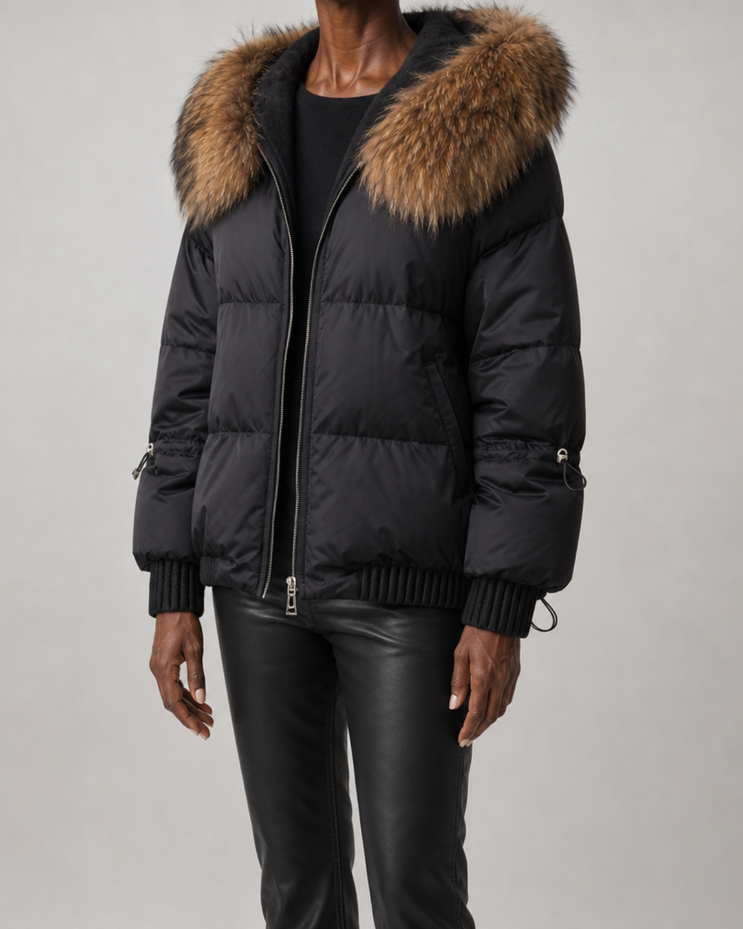 Dunia | Casual Hooded Thick Coat