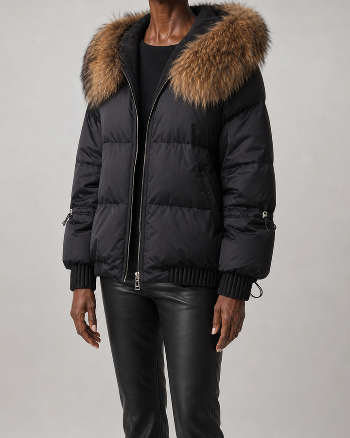 Dunia | Casual Hooded Thick Coat