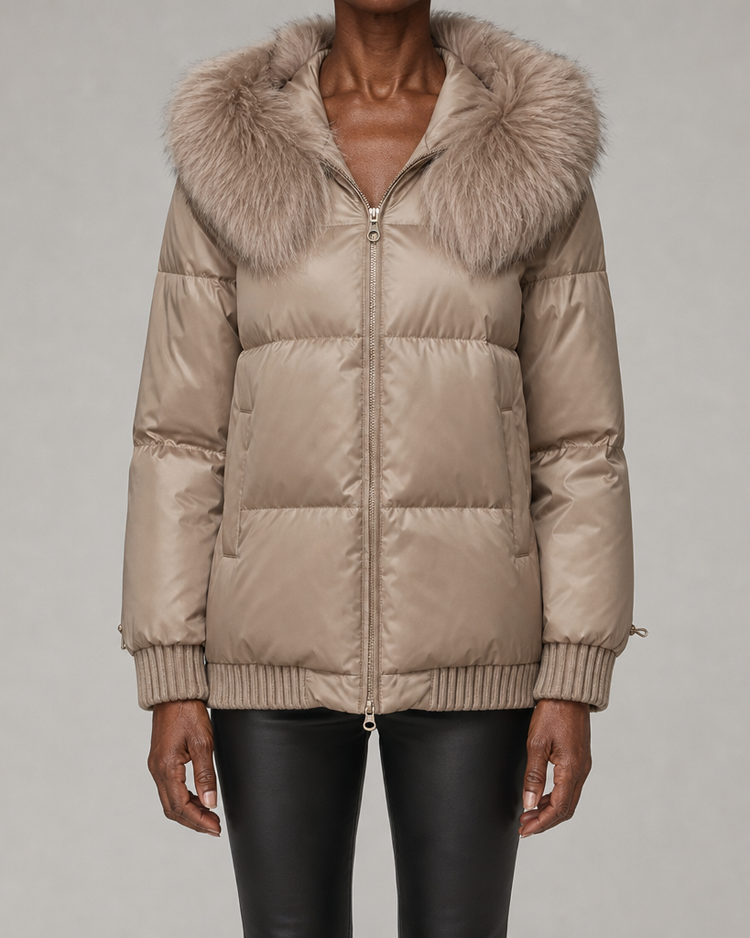 Dunia | Casual Hooded Thick Coat