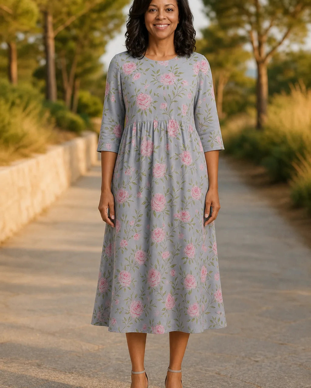 Amara | Relaxed Midi Dress