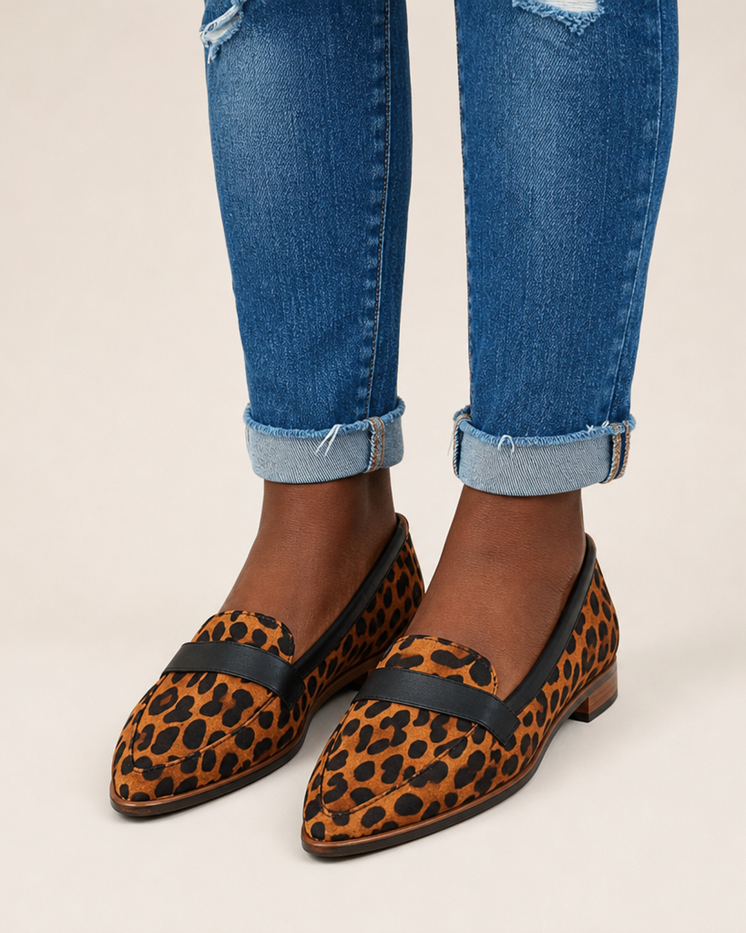 Eleanor | Soft Suede Flat Loafers