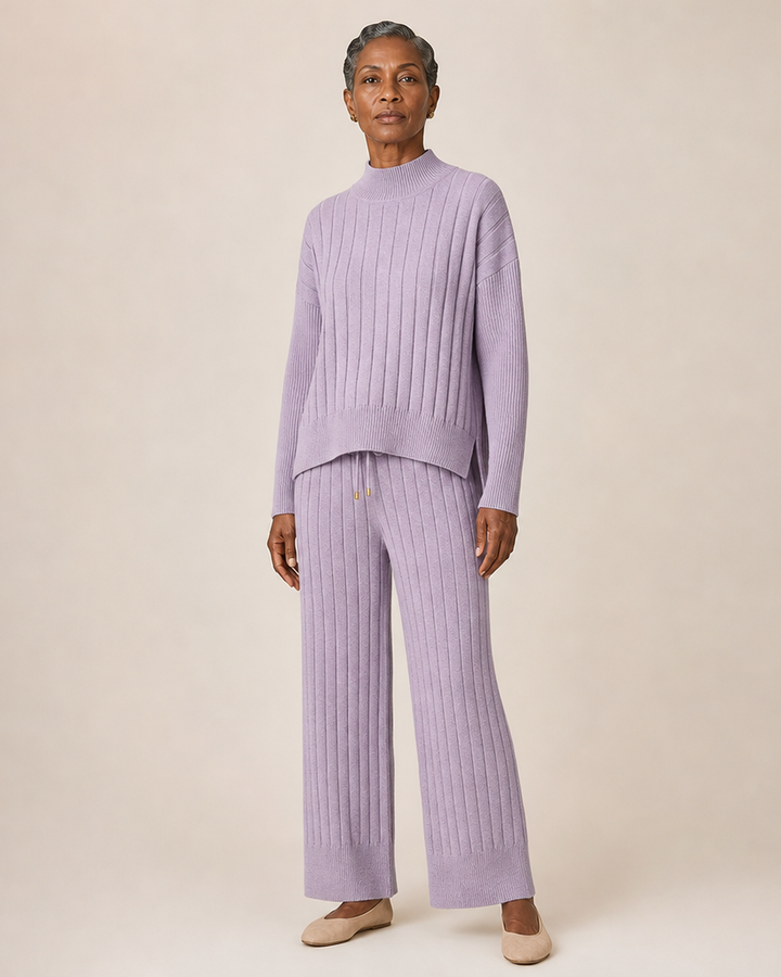 Elegant Knit 2 Piece Set by Olivia Klein