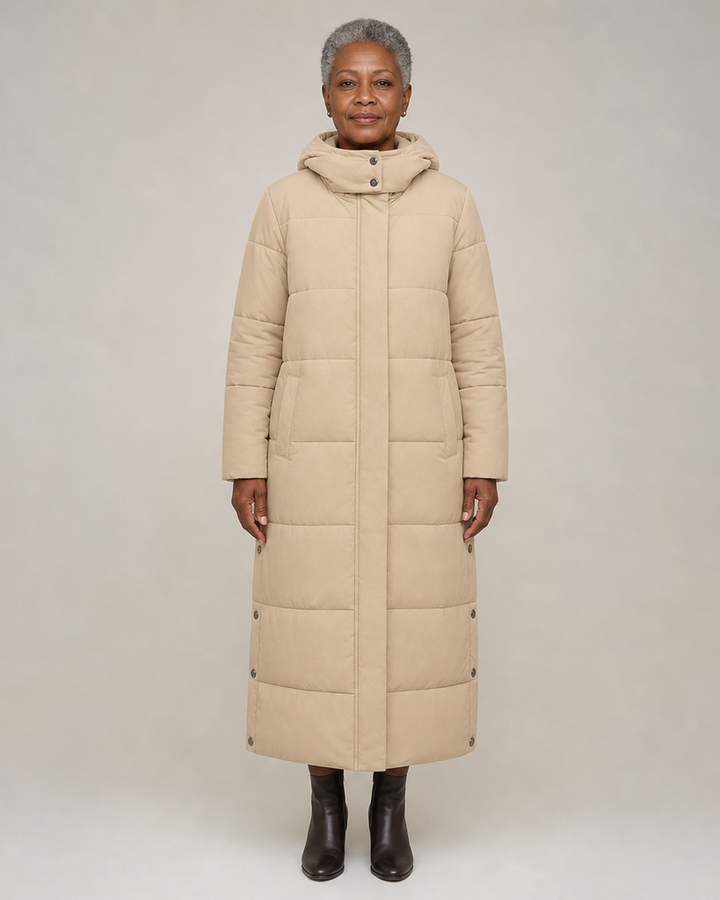 Women | Elegant Long puffer coat