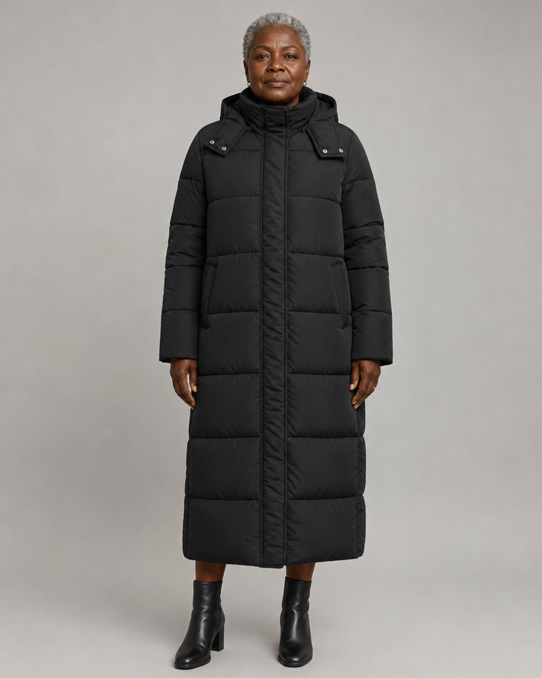 Women | Elegant Long puffer coat