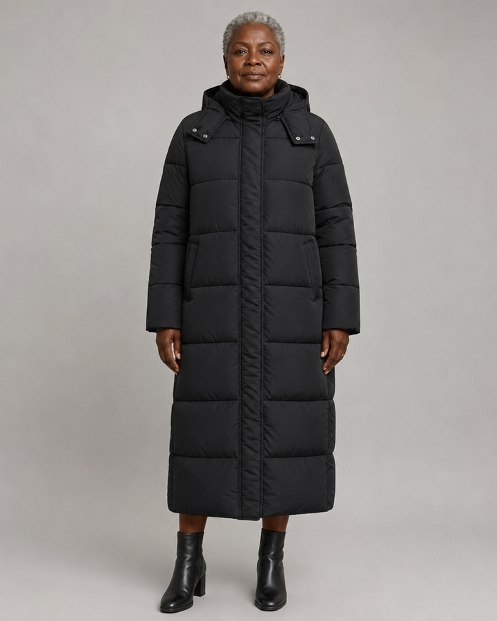 Women | Elegant Long puffer coat