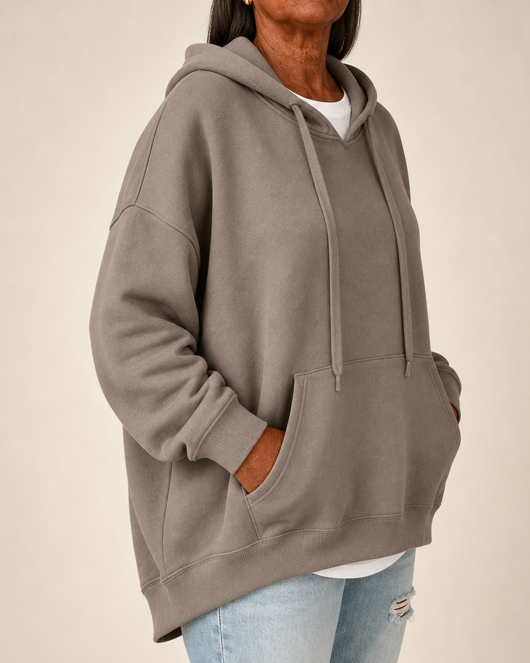 Ella – Taupe Sweater