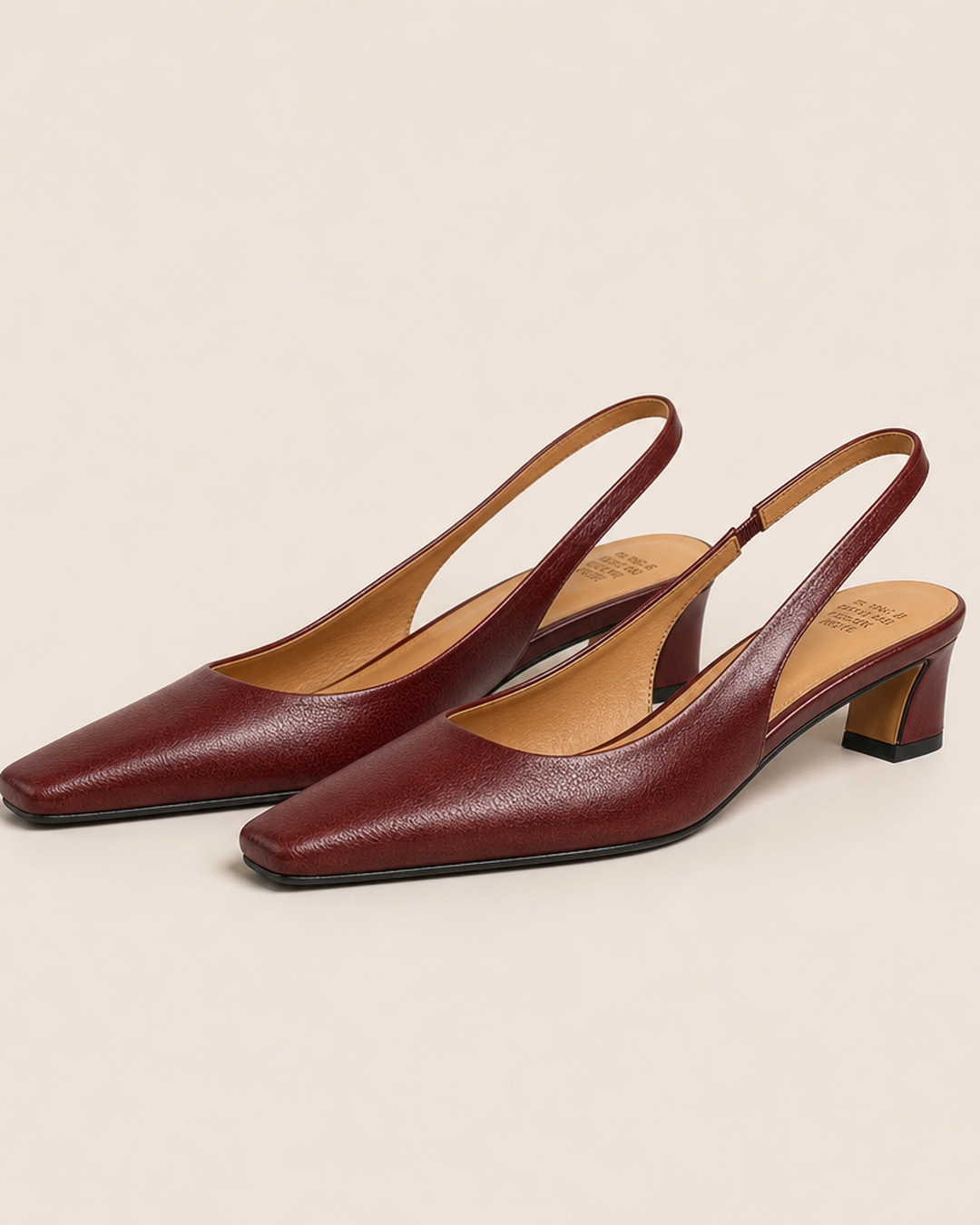 Olympia | Genuine Leather Slingbacks