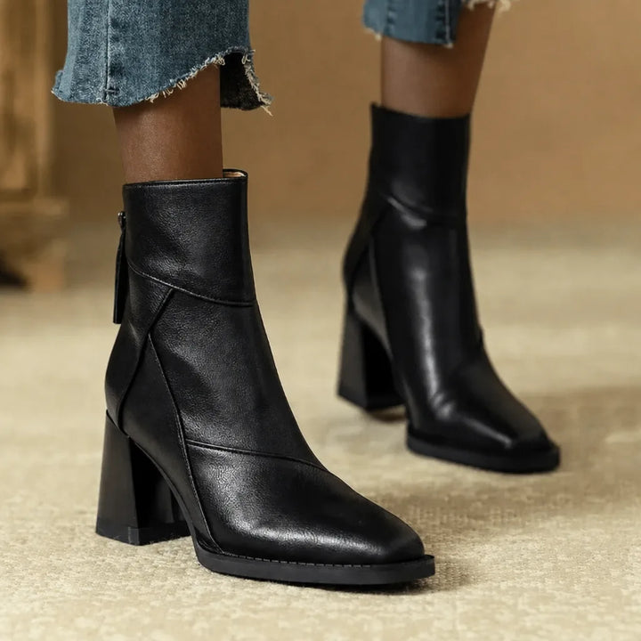 Bineta | Leather Ankle Boots