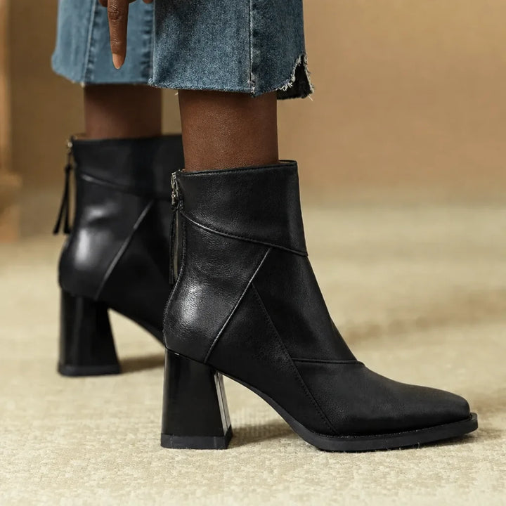 Bineta | Leather Ankle Boots